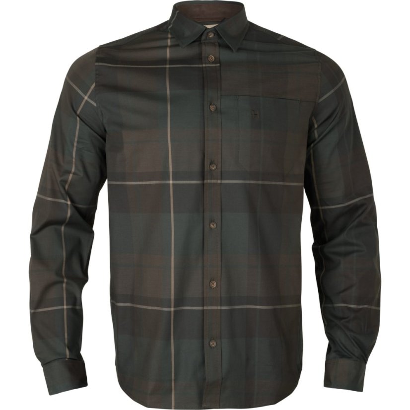 HÄRKILA - Akse košile pánská Shadow brown check