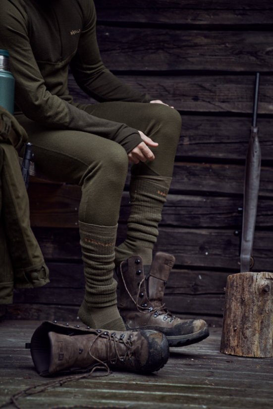 HÄRKILA  - Base Warm zip neck podvlekové triko s rolákem na zip