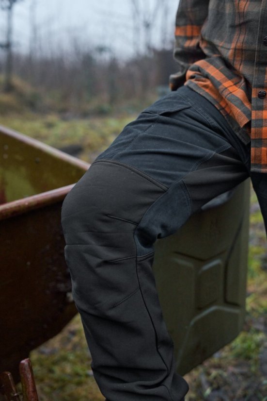 HÄRKILA - Scandinavian kalhoty pánské Salute-Anthracite