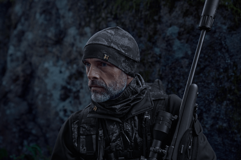 HÄRKILA - Noctyx camo beanie čepice AXIS MSP® Black