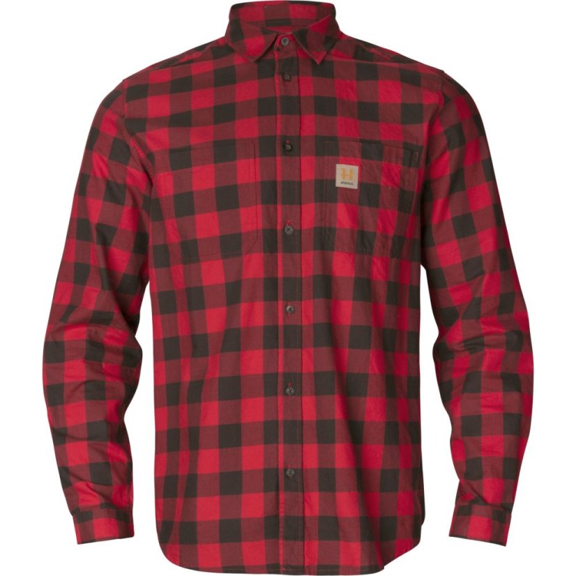 HÄRKILA - Scandinavian košile pánská Red check