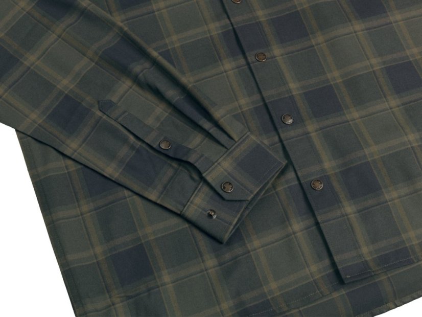 HÄRKILA - Metso Active košile pánská Willow green check