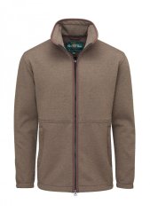 ALAN PAINE - Aylsham fleece bunda jarní pánská Brown Herringbone