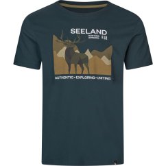 Seeland - Fragment triko s krátkým rukávem pánské Dark blue