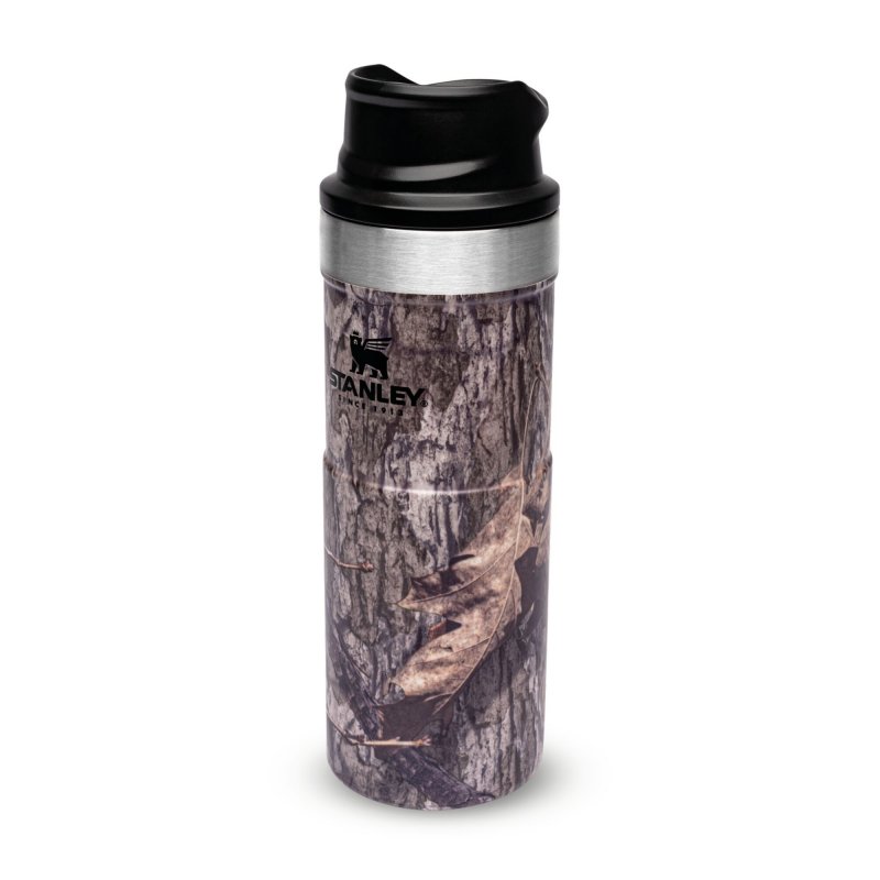 STANLEY  termohrnek do jedné ruky 470ml  Mossy oak contry