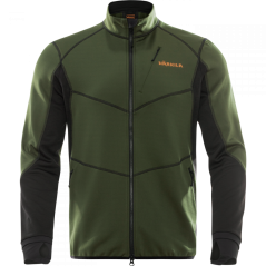 HÄRKILA  - Scandinavian mikina pánská fleece Duffel green/Black