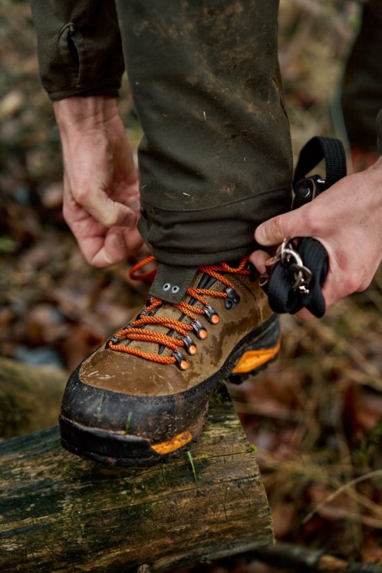HÄRKILA - Saxnäs GTX pánské Mid brown-Orange