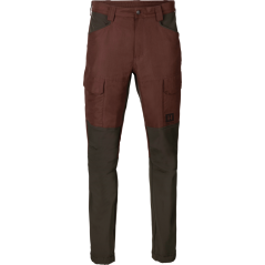HÄRKILA - Scandinavian kalhoty pánské Bloodstone red-Shadow brown