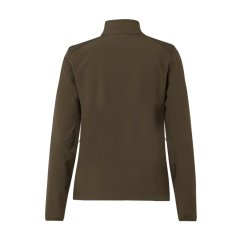 HÄRKILA - Scandinavian softshell bunda dámská Willow green-Shadow brown