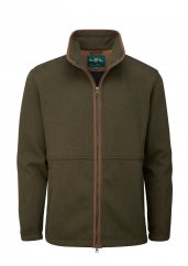 ALAN PAINE - Aylsham fleece bunda jarní pánská Green Herringbone