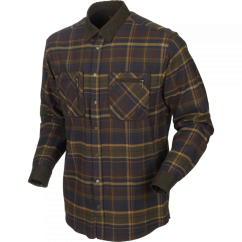 HÄRKILA  - Pajala košile pánská Mellow Brown check