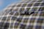 HÄRKILA  - Fjell košile s krátkým rukávem pánská Naval blue check