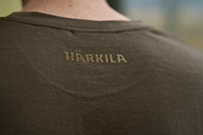 HÄRKILA - Game triko s krátkým rukávem pánské Willow green stag