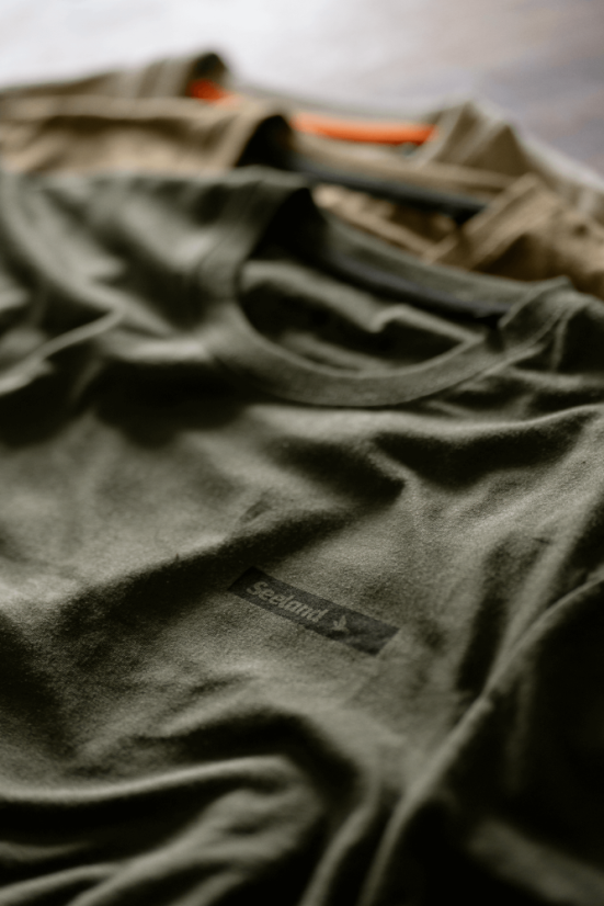 Seeland - 3pack triko pánské Pine green-Military olive-Grape leaf