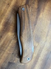 Damaškový nůž zavírací s pilkou wenge