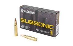 Remington, Subsonic, .308 Win., 205GR (13,28g), Hollow Point