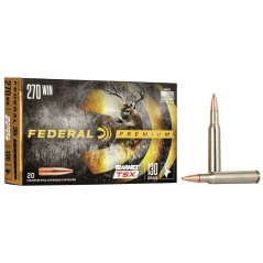 FEDERAL Premium 270 Win   Barnes TSX 8,42g/130gr