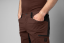 HÄRKILA  - Ragnar kalhoty pánské Burgundy/Black