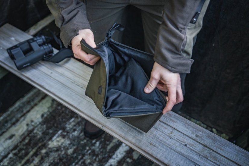 Seeland - Podsedák Celsius vyhřívaný Pine green