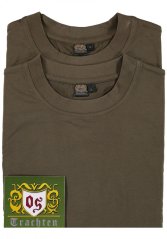 ORBIS - 2 pack triko pánské barva oliv
