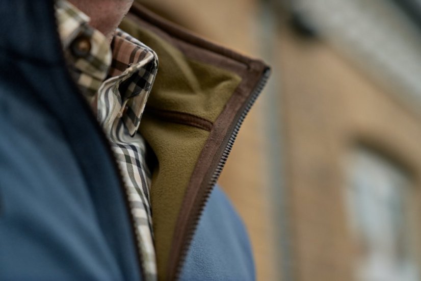 HÄRKILA  - Kamko Estate WSP oboustranná vesta pánská Dark olive-Sea blue