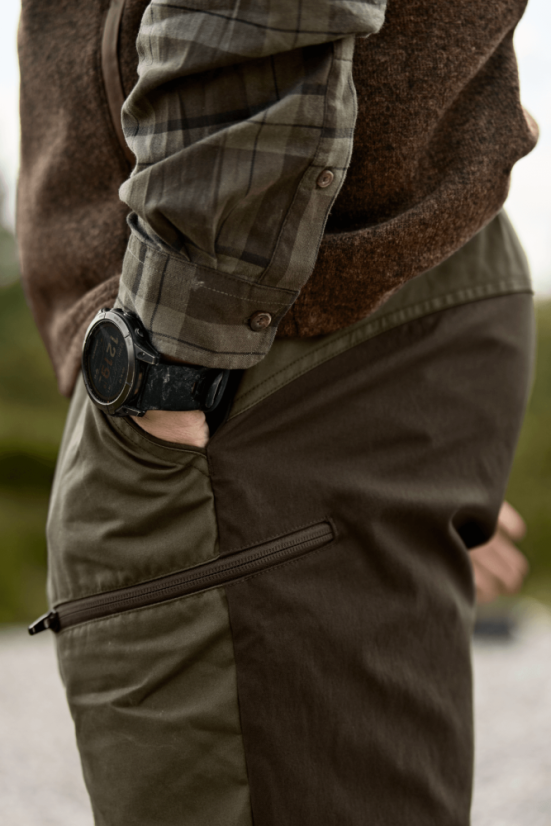 HÄRKILA - Fjell kalhoty letní pánské Grape leaf-Willow green