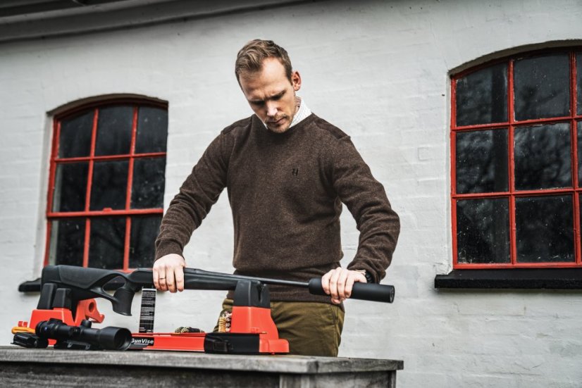 HÄRKILA - Arran pullover pánský Slate brown