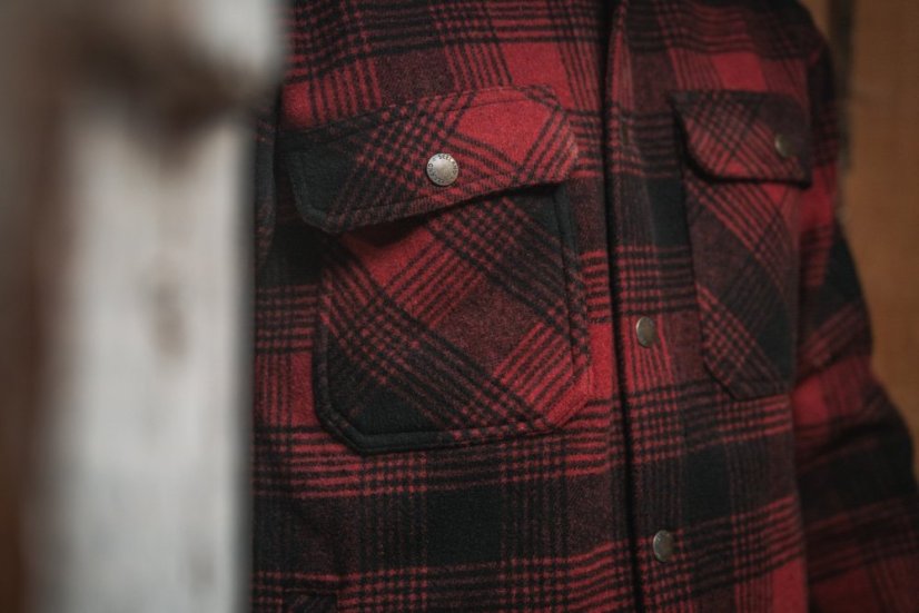 Seeland - Canada Yukon flanelová košile pánská Red check
