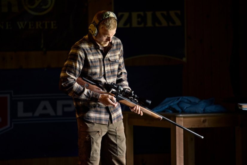 HÄRKILA - Aivak flanelová košile pánská Turkish coffee