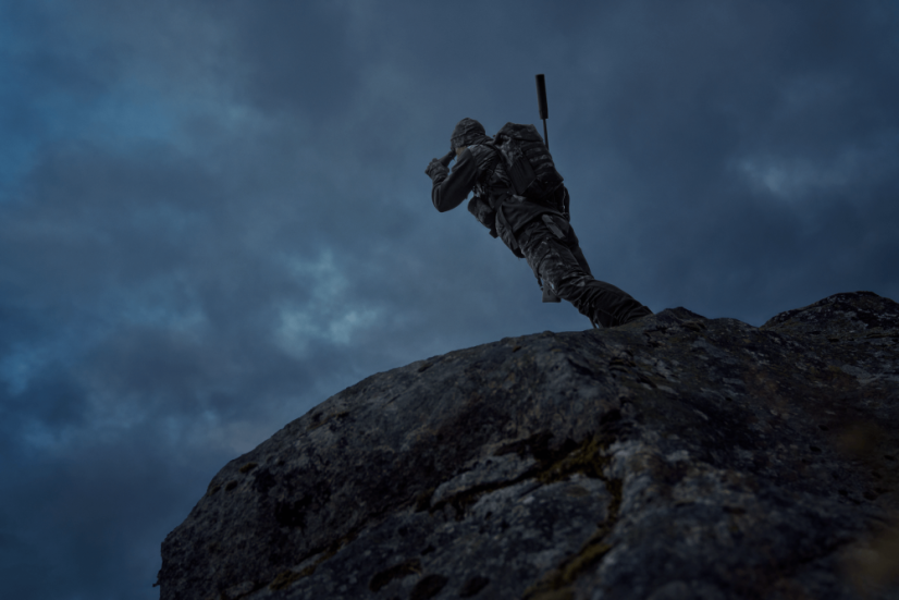 HÄRKILA - Noctyx camo hybrid bunda pánská AXIS MSP® Black-Black