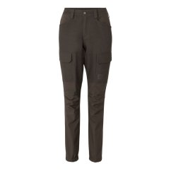HÄRKILA - Scandinavian kalhoty dámské Shadow brown-Deep brown