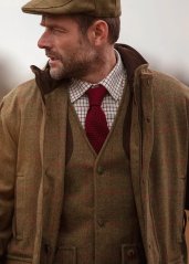 ALAN PAINE - Combrook pánská vlněná bekovka Sage