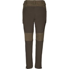 HÄRKILA - Scandinavian kalhoty dámské Willow green-Deep brown