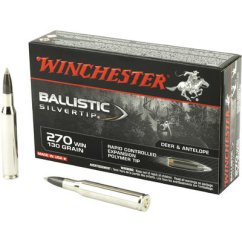Winchester Ballistic Silvertip 270Win 130gr