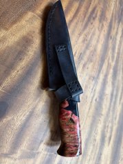 Dýka lovecká VG-10 stabilizovaná olše v pryskyřici