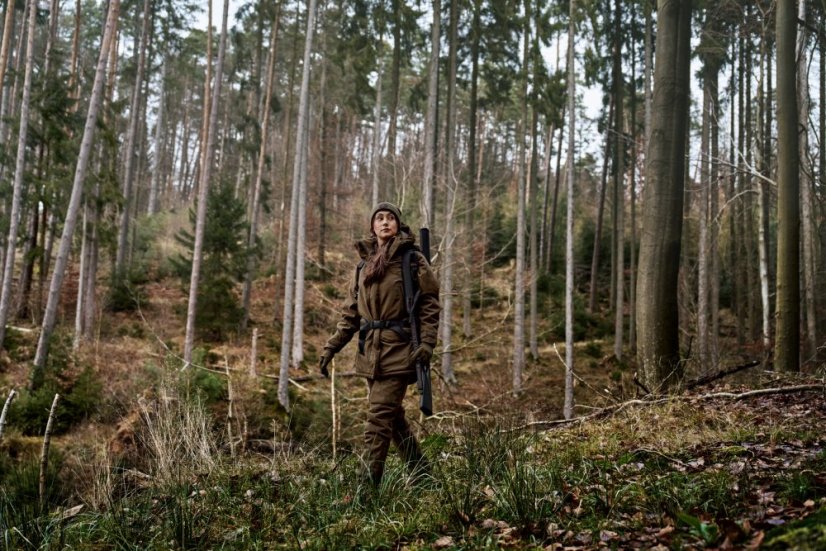 HÄRKILA - Driven Hunt HWS insulated bunda zimní dámská Willow green