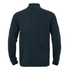HÄRKILA - Vincent Merino svetr na zip pánský Dark navy