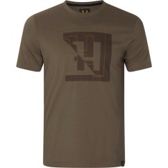 HÄRKILA - H-logo triko pánské Major brown