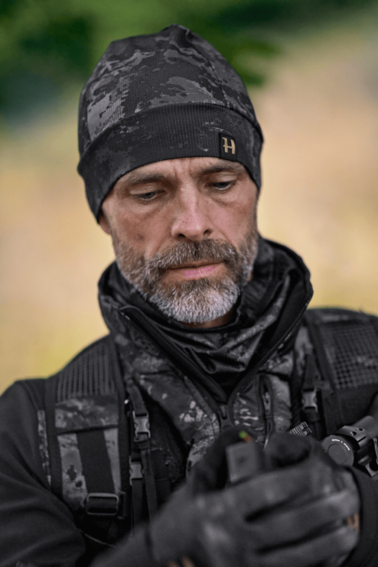 HÄRKILA - Noctyx camo beanie čepice AXIS MSP® Black