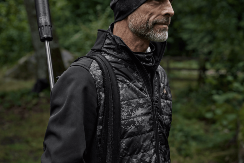 HÄRKILA - Noctyx camo hybrid bunda pánská AXIS MSP® Black-Black