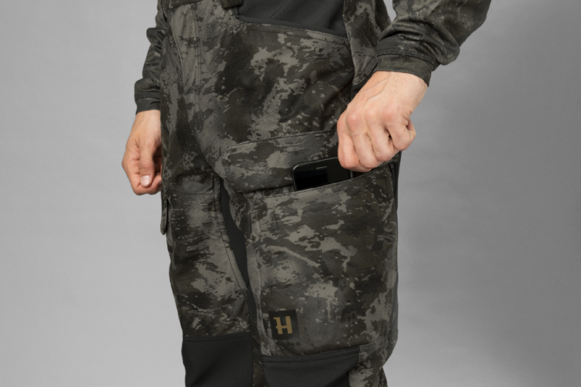 Härkila - Noctyx camo kalhoty pánské AXIS MSP®Black-Black