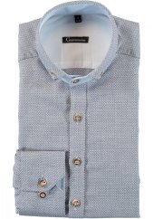 Gipfelstürmer - košile pánská Slim Fit modrá (3974)