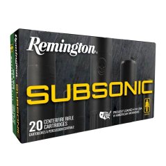 Remington, Subsonic, .308 Win., 205GR (13,28g), Hollow Point