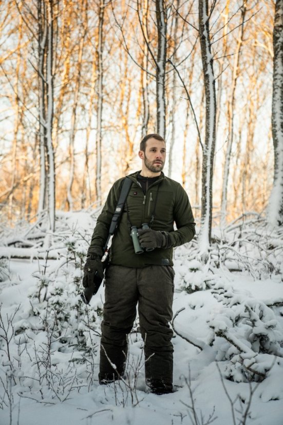 Seeland - Celsius vyhřívaná bunda pánská Pine green