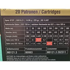 SAX .338 Federal Speer SP Hot-Core 14,58g/225