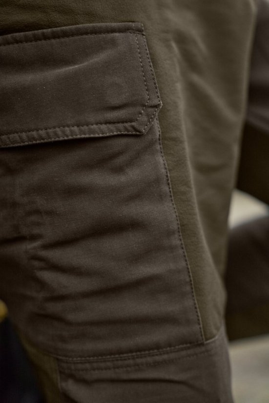 HÄRKILA - Hill kalhoty pánské Willow green-Brown