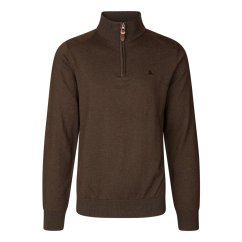 Seeland - Pine half zip svetr pánský Dark brown