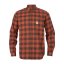 HÄRKILA - Scandinavian košile pánská Autumn orange check