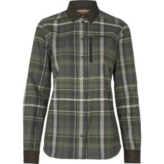 HÄRKILA - Pajala flanelová košile dámská Olive check