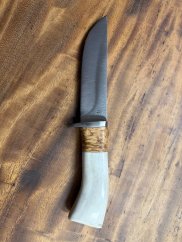 Dýka lovecká s parohem a dřevem